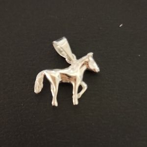 Silver Horse Pendant